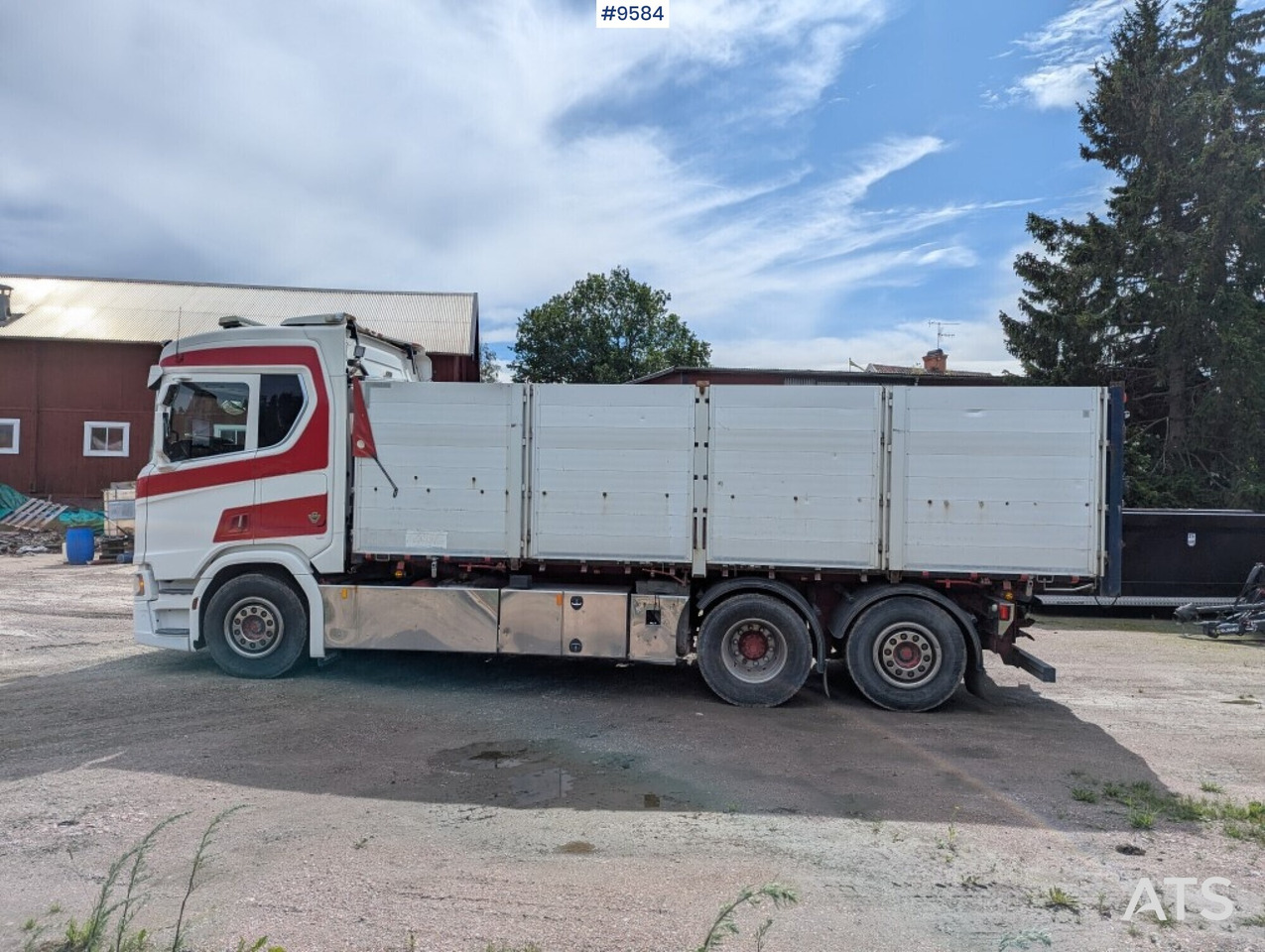 Truck / Grain truck Scania R580 6X2 - Грузовик с закрытым кузовом: фото 2 Truck / Grain truck Scania R580 6X2 - Грузовик с закрытым кузовом: фото 2