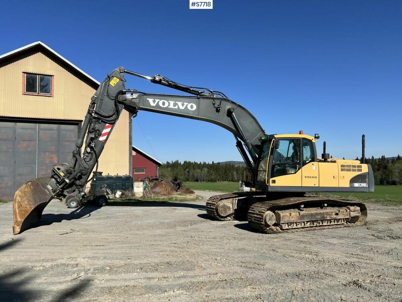 Экскаватор VOLVO EC 290 CL WITH DIGGING SYSTEM AND GEAR (SEE VIDEO): фото 1
