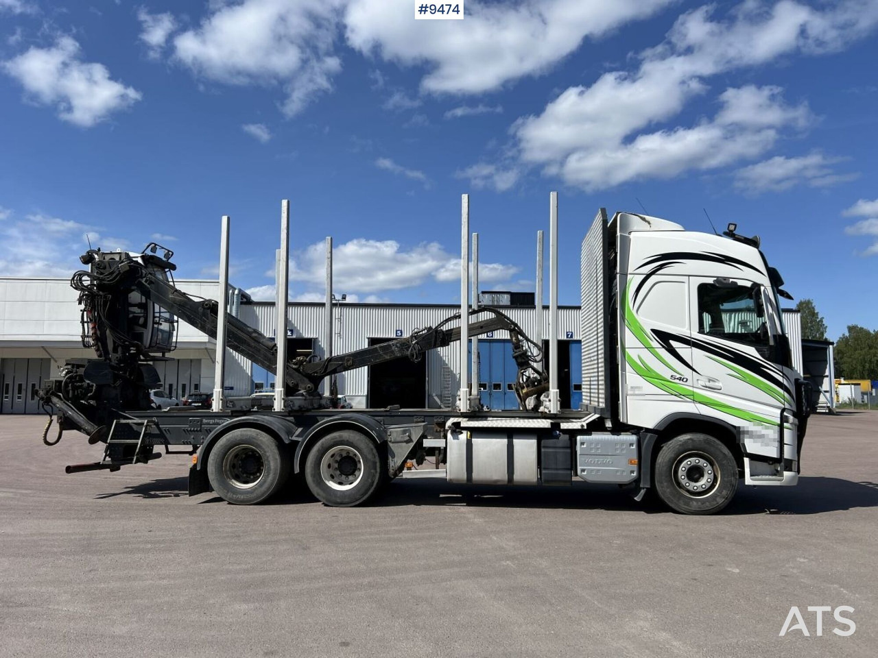 Volvo FH13 Logging truck with Loglift 105S crane - Лесовоз, Автоманипулятор: фото 4 Volvo FH13 Logging truck with Loglift 105S crane - Лесовоз, Автоманипулятор: фото 4