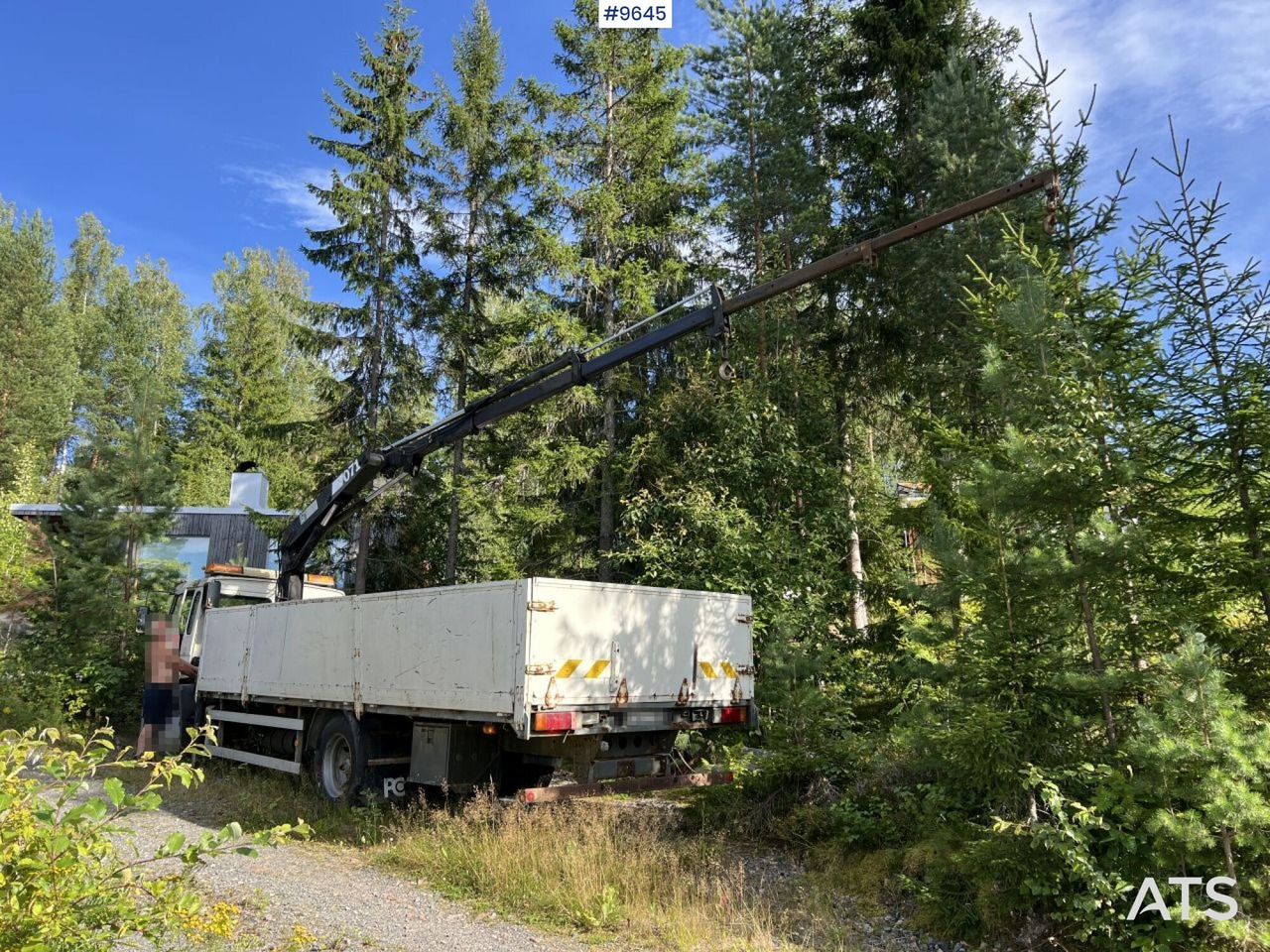Volvo FL 614 4X2 Crane truck Repair object (VIDEO) - Грузовик бортовой/ Платформа, Автоманипулятор: фото 5 Volvo FL 614 4X2 Crane truck Repair object (VIDEO) - Грузовик бортовой/ Платформа, Автоманипулятор: фото 5