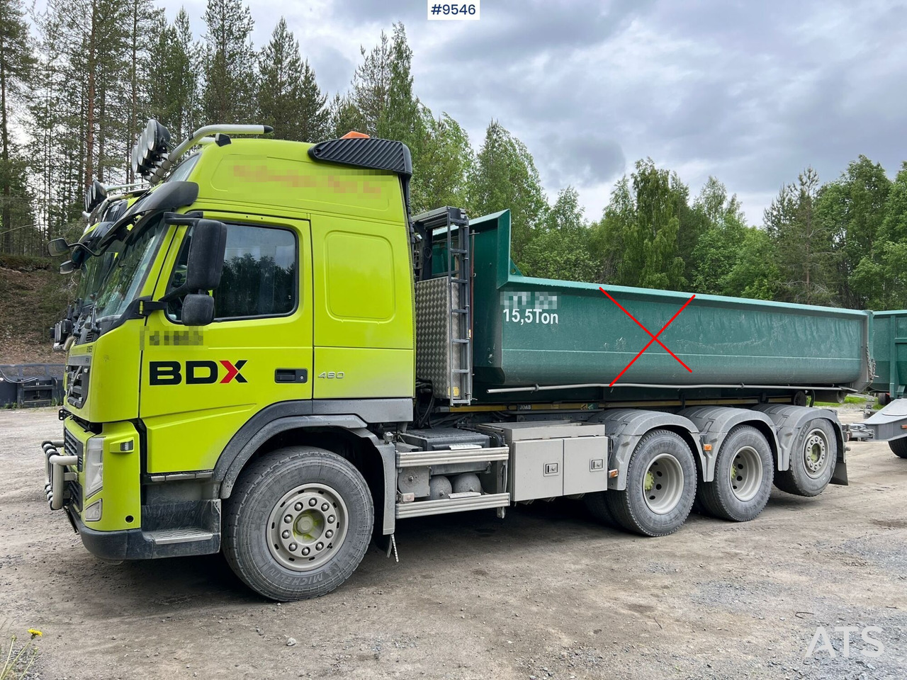 Volvo FM 8*4 Tridem Lastväxlare - Крюковой мультилифт: фото 1 Volvo FM 8*4 Tridem Lastväxlare - Крюковой мультилифт: фото 1