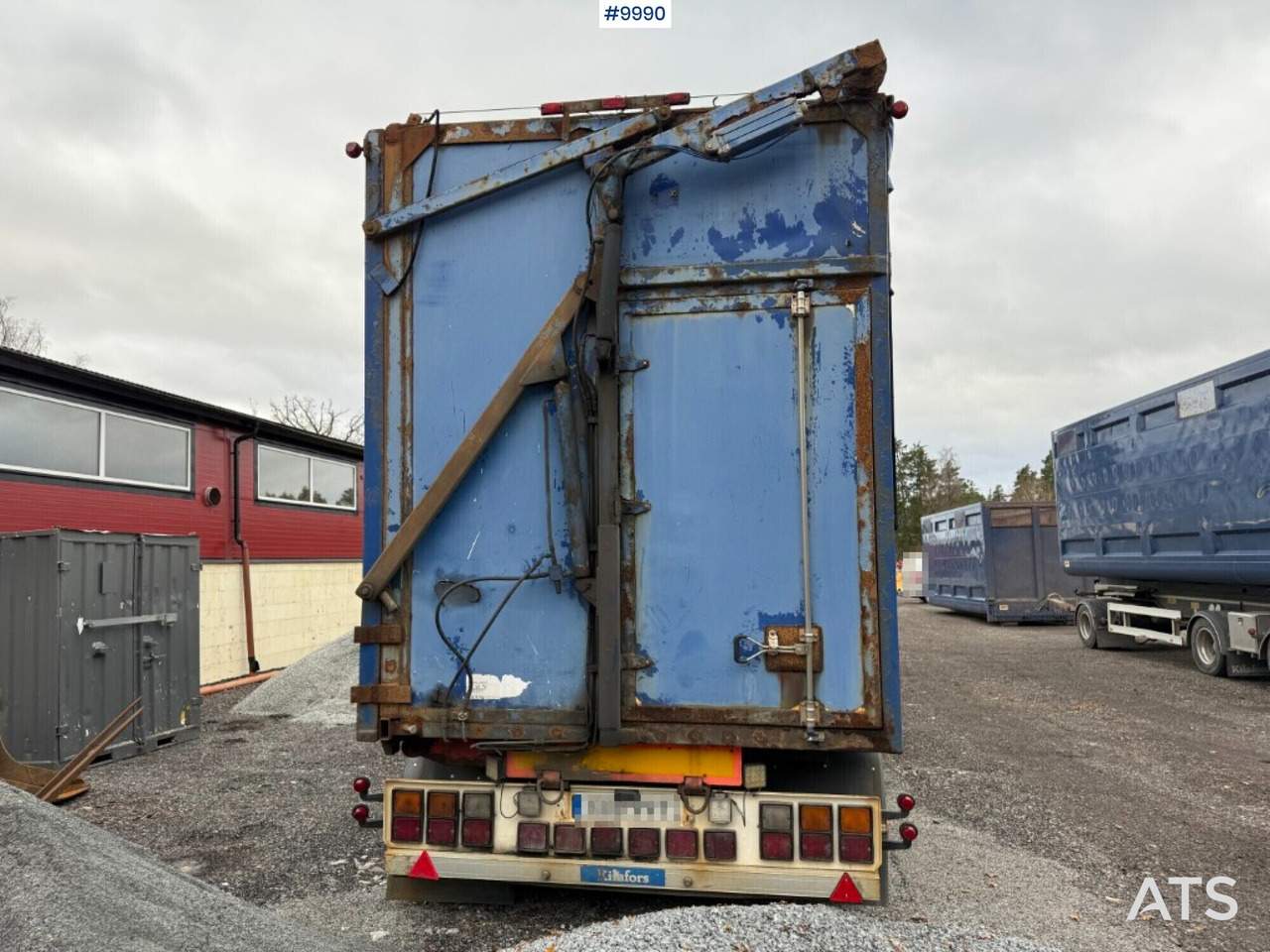 Wood chip trailer Kilafors TNRBM3CFTS-45-1 - Самосвальный полуприцеп: фото 4 Wood chip trailer Kilafors TNRBM3CFTS-45-1 - Самосвальный полуприцеп: фото 4