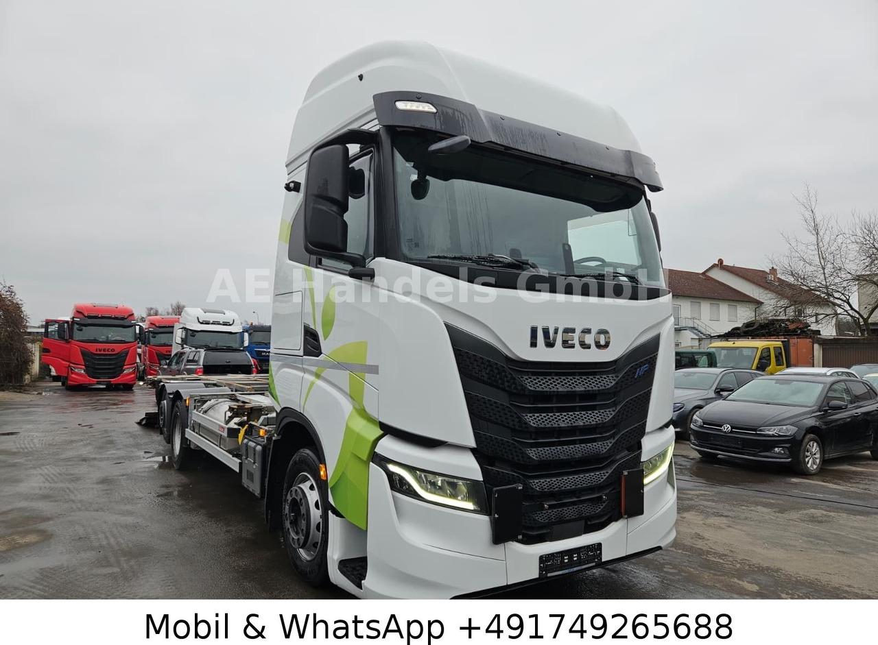 Iveco SWay 460 AS BDF LNG *Retader/Lenk+Lift/LBW/Multi - Грузовик-контейнеровоз/ Сменный кузов: фото 1 Iveco SWay 460 AS BDF LNG *Retader/Lenk+Lift/LBW/Multi - Грузовик-контейнеровоз/ Сменный кузов: фото 1