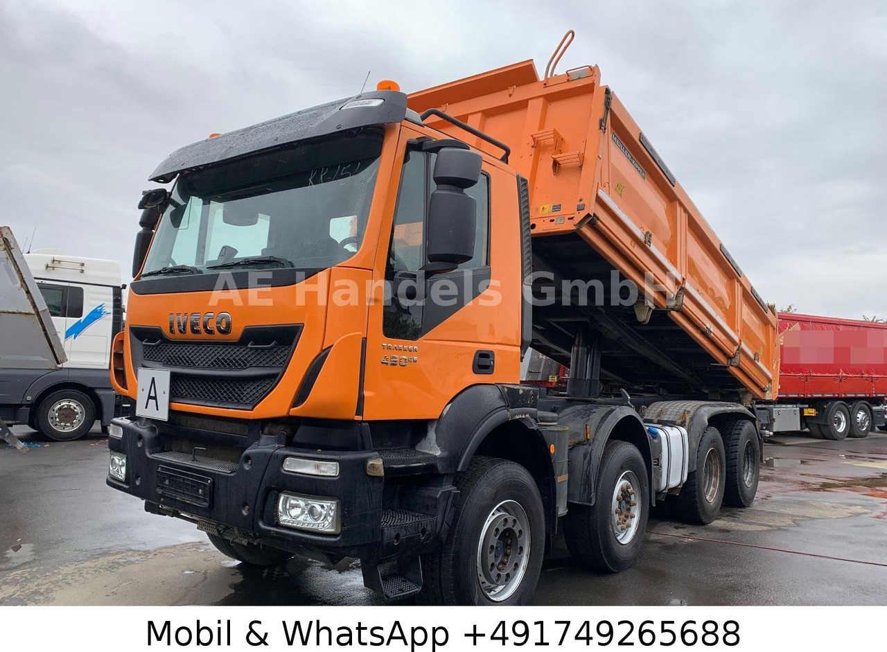 Iveco Trakker 450 E6 BB 8x4 Meiler *13m³/Bordmatik/AP - Самосвал: фото 2 Iveco Trakker 450 E6 BB 8x4 Meiler *13m³/Bordmatik/AP - Самосвал: фото 2