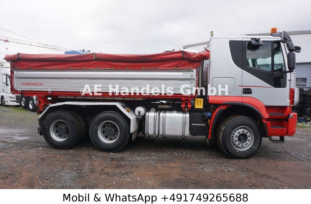 Самосвал Iveco Trakker 500 BL 6x4 *Retarder/11m³/Wechselkipper: фото 7