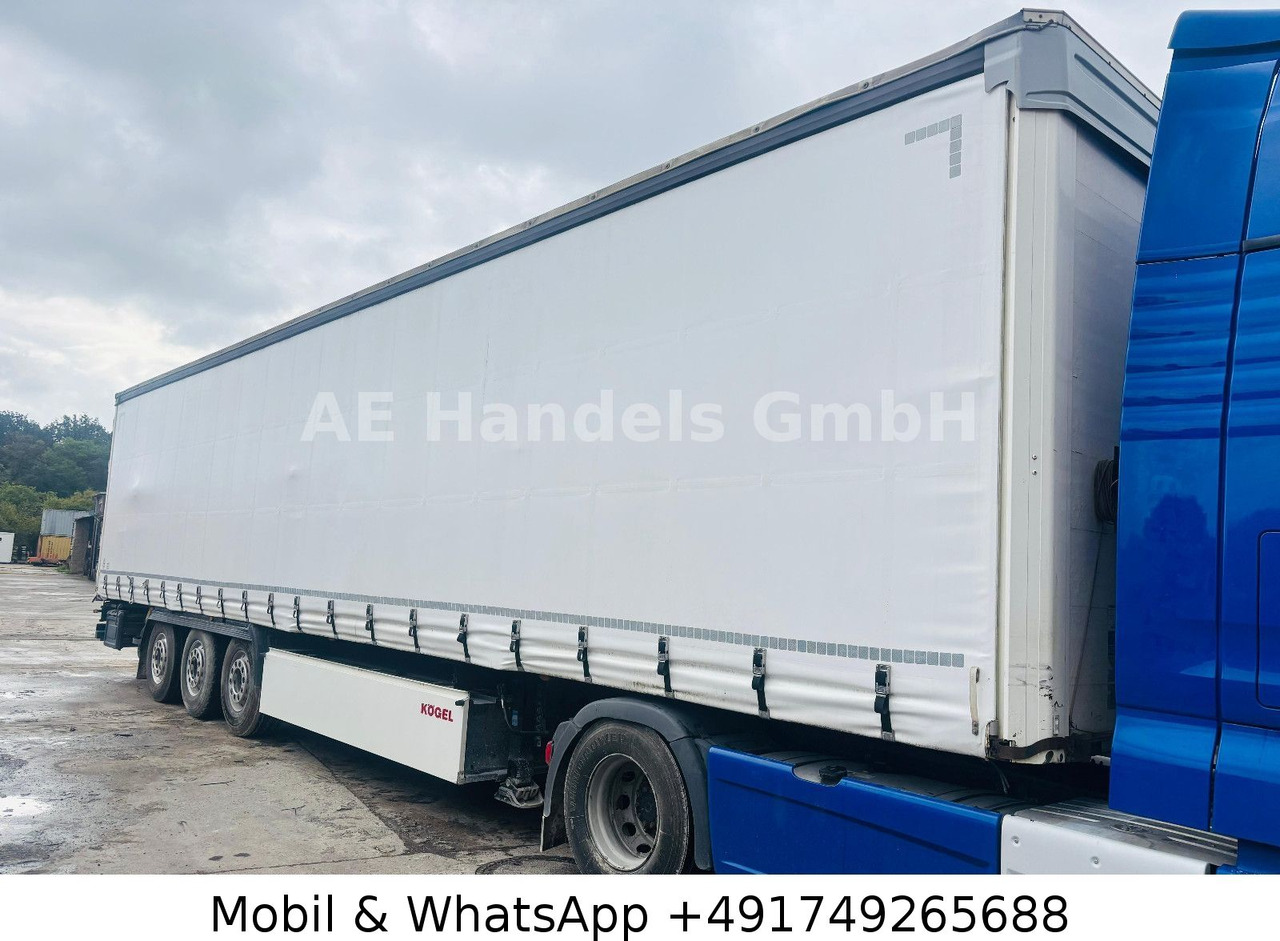 Kögel SN 24-1*Alcoa/Edscha/Tautliner/Liftachse/AirPipe - Тентованный полуприцеп: фото 1 Kögel SN 24-1*Alcoa/Edscha/Tautliner/Liftachse/AirPipe - Тентованный полуприцеп: фото 1