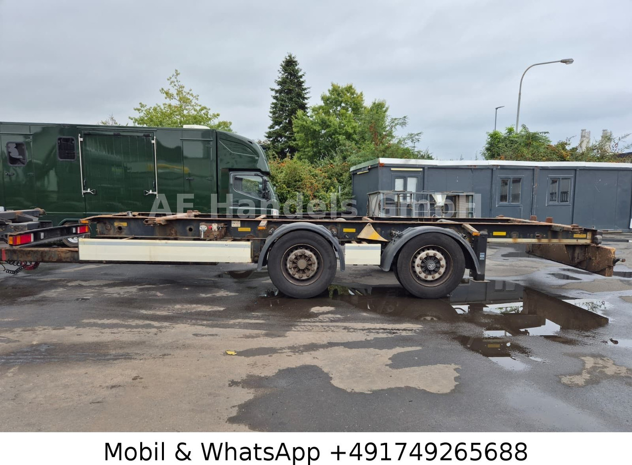 Krone ZZ Tandem BDF Tiefgekoppelt *Wabco/BWP/Luft - Шасси прицеп: фото 2 Krone ZZ Tandem BDF Tiefgekoppelt *Wabco/BWP/Luft - Шасси прицеп: фото 2