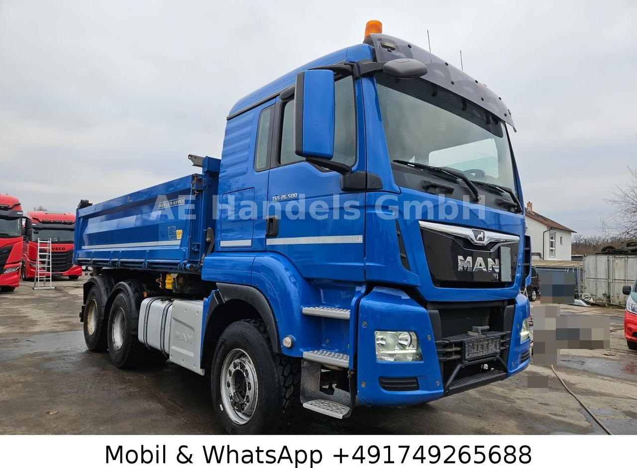 MAN TGS 26.500 L BL 6x4 Meiller *Pritader/Bordmatik - Самосвал: фото 1 MAN TGS 26.500 L BL 6x4 Meiller *Pritader/Bordmatik - Самосвал: фото 1