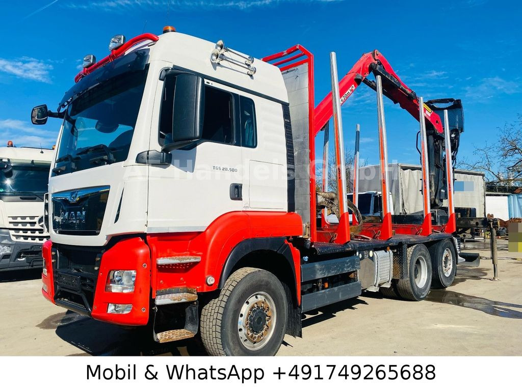 MAN TGS 28.500 XLX BL 6x4 *Palfinger-Epsilon-M12Z/AP - Лесовоз, Автоманипулятор: фото 1 MAN TGS 28.500 XLX BL 6x4 *Palfinger-Epsilon-M12Z/AP - Лесовоз, Автоманипулятор: фото 1