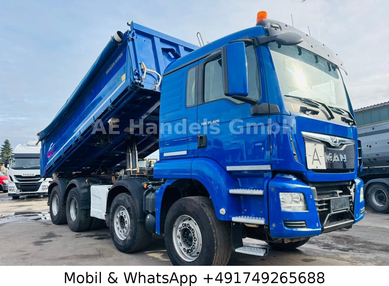 MAN TGS 35.420 L BB 8x4 Meiller *13m³/Bordmatik/AP - Самосвал: фото 1 MAN TGS 35.420 L BB 8x4 Meiller *13m³/Bordmatik/AP - Самосвал: фото 1