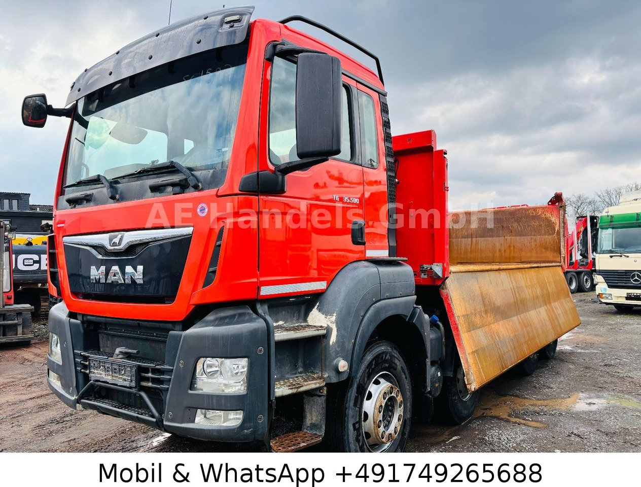 MAN TGS 35.500 M BB 8x4 *Intarder/Bordmatik/16m³/AP - Самосвал: фото 2 MAN TGS 35.500 M BB 8x4 *Intarder/Bordmatik/16m³/AP - Самосвал: фото 2