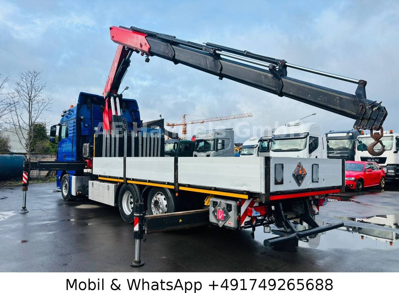 MAN TGX 26.540 XLX BL 6x2 FASSI F455 *Funk/Lenk+Lift - Грузовик бортовой/ Платформа, Автоманипулятор: фото 5 MAN TGX 26.540 XLX BL 6x2 FASSI F455 *Funk/Lenk+Lift - Грузовик бортовой/ Платформа, Автоманипулятор: фото 5