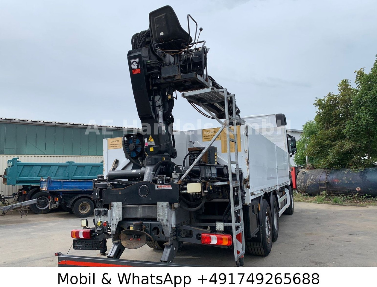 Mercedes-Benz Actros IV 2645 L LL 6x2 *Retarder/Hiab-177K-Pro - Автоманипулятор: фото 5 Mercedes-Benz Actros IV 2645 L LL 6x2 *Retarder/Hiab-177K-Pro - Автоманипулятор: фото 5