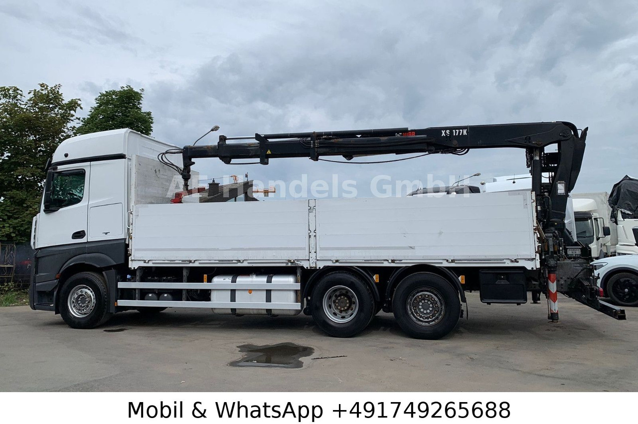 Mercedes-Benz Actros IV 2645 L LL 6x2 *Retarder/Hiab-177K-Pro - Автоманипулятор: фото 2 Mercedes-Benz Actros IV 2645 L LL 6x2 *Retarder/Hiab-177K-Pro - Автоманипулятор: фото 2