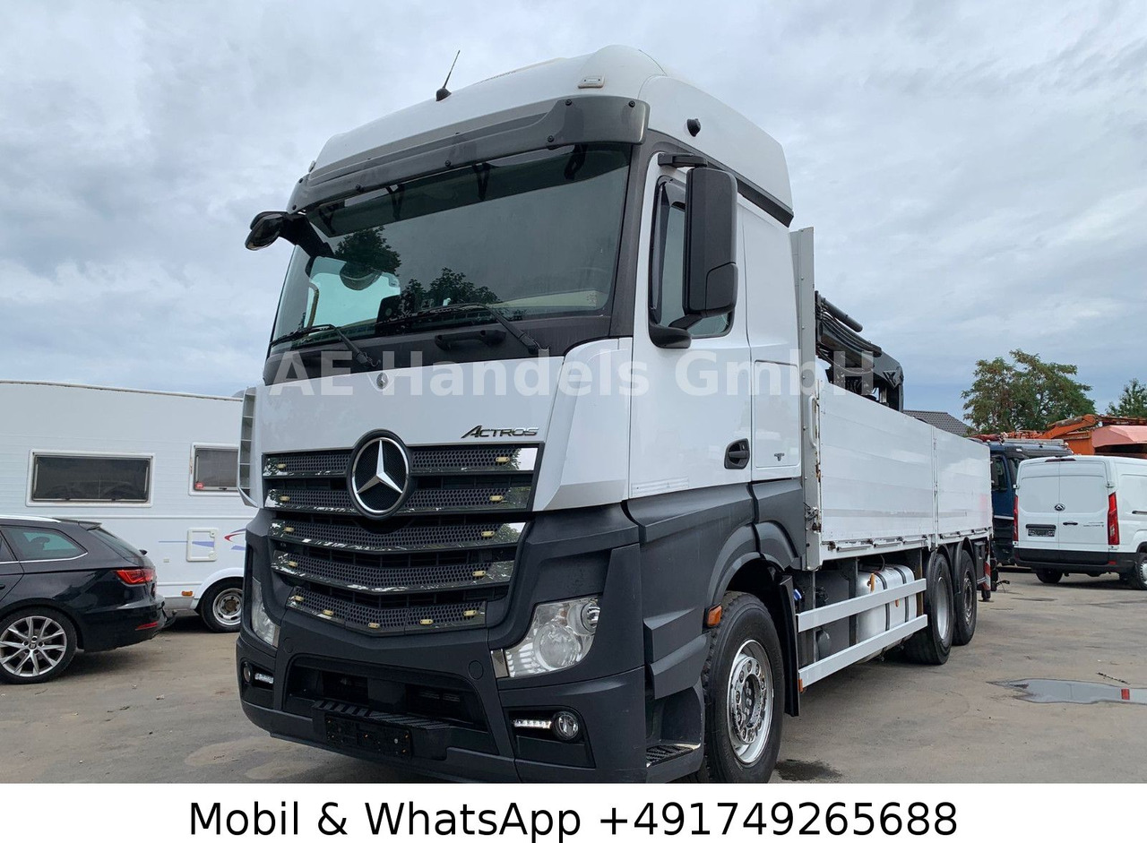 Mercedes-Benz Actros IV 2645 L LL 6x2 *Retarder/Hiab-177K-Pro - Автоманипулятор: фото 1 Mercedes-Benz Actros IV 2645 L LL 6x2 *Retarder/Hiab-177K-Pro - Автоманипулятор: фото 1