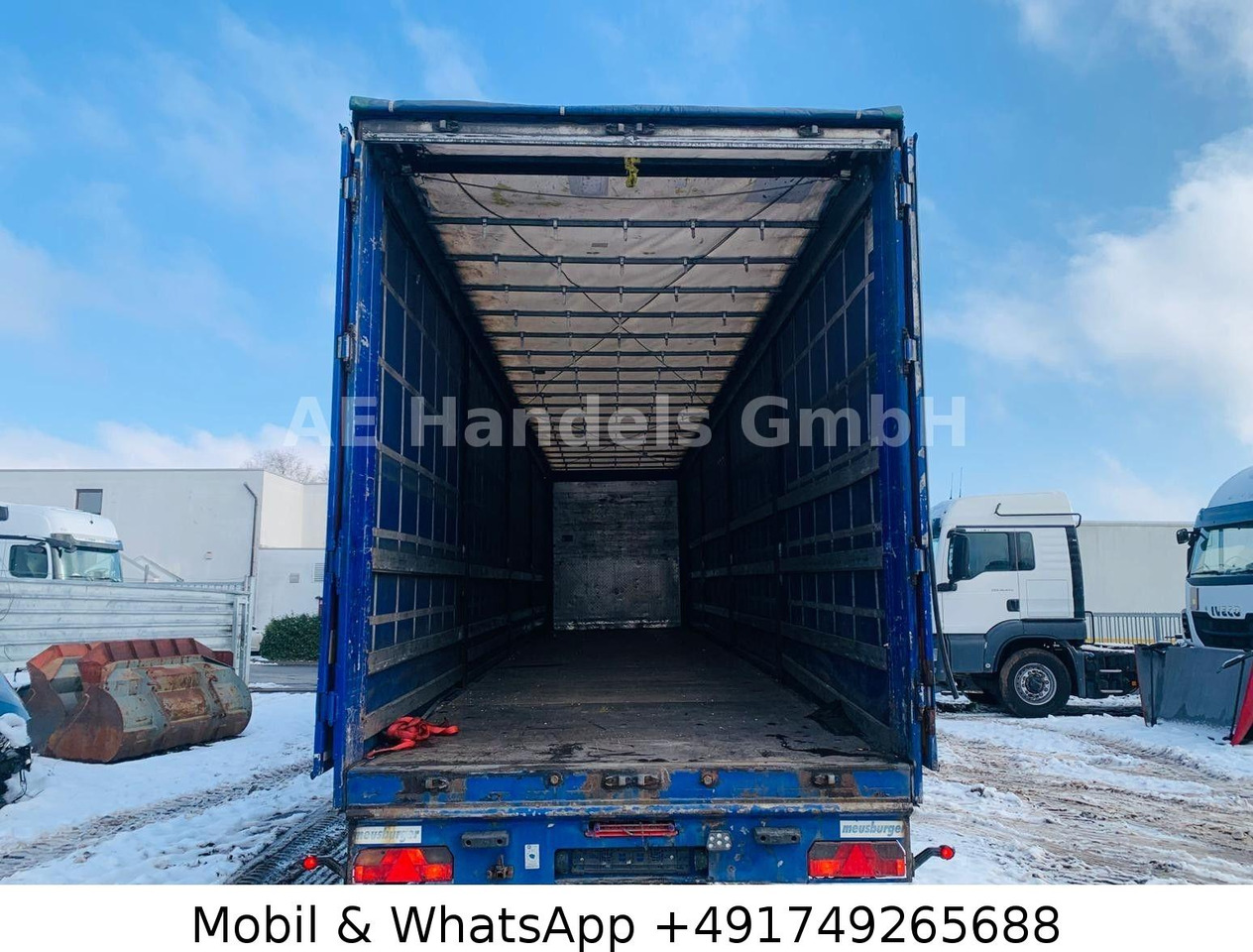 Meusburger MPS-3 MEGA|Edscha|Tautliner|Rampen - Низкорамный полуприцеп: фото 3 Meusburger MPS-3 MEGA|Edscha|Tautliner|Rampen - Низкорамный полуприцеп: фото 3
