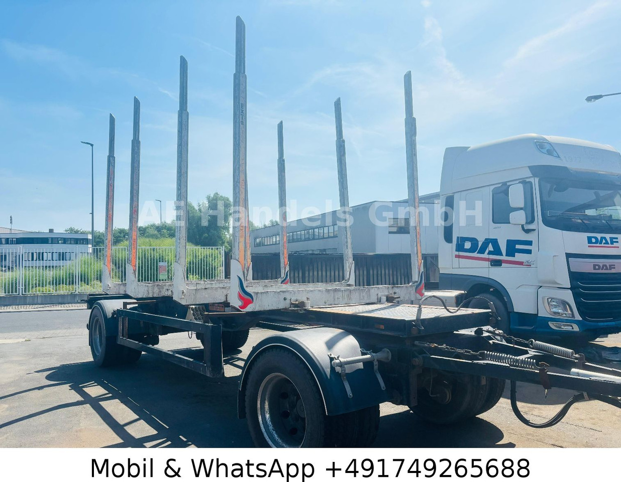 Pavic HTA Holz Drehschemel *4xEXTE / TÜV-10.2025 - Прицеп лесовоз: фото 1 Pavic HTA Holz Drehschemel *4xEXTE / TÜV-10.2025 - Прицеп лесовоз: фото 1