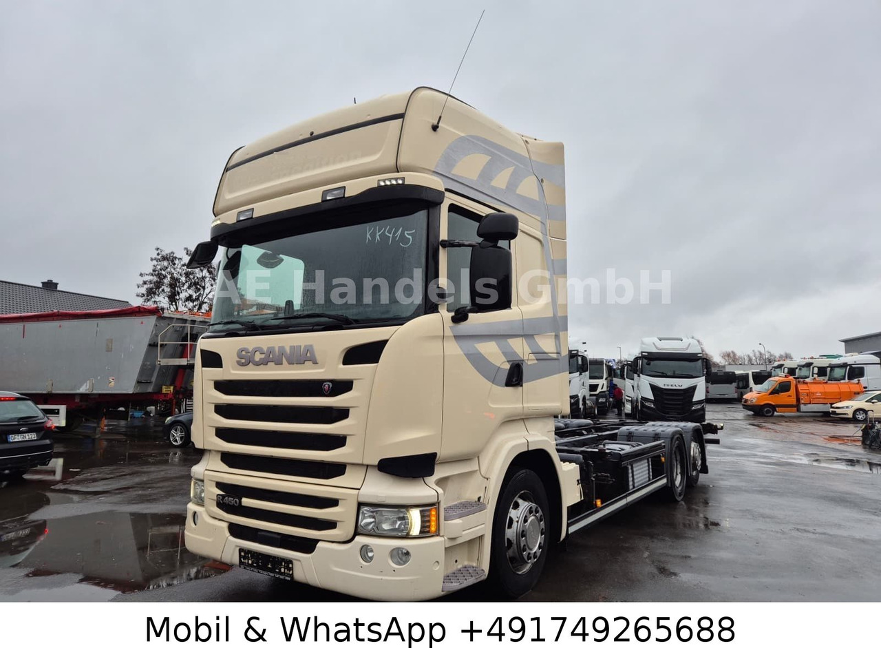Scania R450 HighLine LL BDF *Retarder/Standklima - Грузовик-контейнеровоз/ Сменный кузов: фото 1 Scania R450 HighLine LL BDF *Retarder/Standklima - Грузовик-контейнеровоз/ Сменный кузов: фото 1