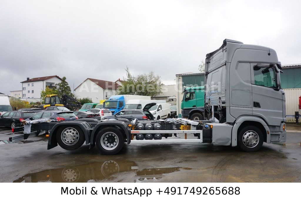 Scania S450 HighLine LL *Retarder/BDF/Lenk+Lift/ACC/LDW - Грузовик-контейнеровоз/ Сменный кузов: фото 2 Scania S450 HighLine LL *Retarder/BDF/Lenk+Lift/ACC/LDW - Грузовик-контейнеровоз/ Сменный кузов: фото 2