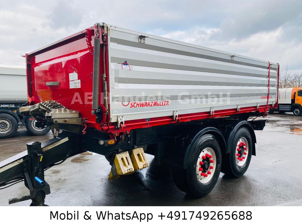 Schwarzmüller M-Serie DreiSeitenKipper *Aluseiten/Stahlboden - Самосвальный прицеп: фото 1 Schwarzmüller M-Serie DreiSeitenKipper *Aluseiten/Stahlboden - Самосвальный прицеп: фото 1