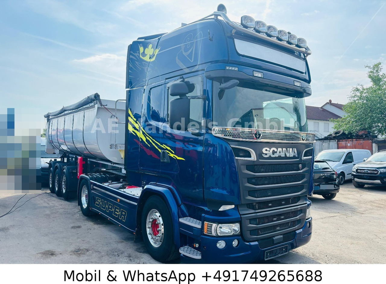 Scania R580 V8 TopLine LL *Retarder/Standklima/Hydr. - Тягач: фото 1 Scania R580 V8 TopLine LL *Retarder/Standklima/Hydr. - Тягач: фото 1