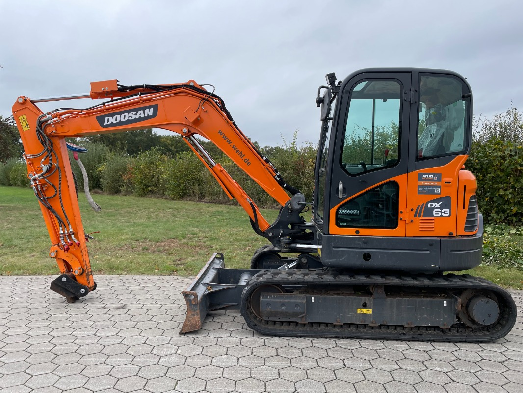 Doosan DX63-3 - Мини-экскаватор: фото 3 Doosan DX63-3 - Мини-экскаватор: фото 3