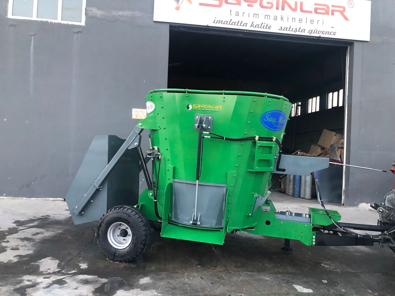 SAYGINLAR vertical feed mixer wagon - Инвентарь для животноводства: фото 2 SAYGINLAR vertical feed mixer wagon - Инвентарь для животноводства: фото 2