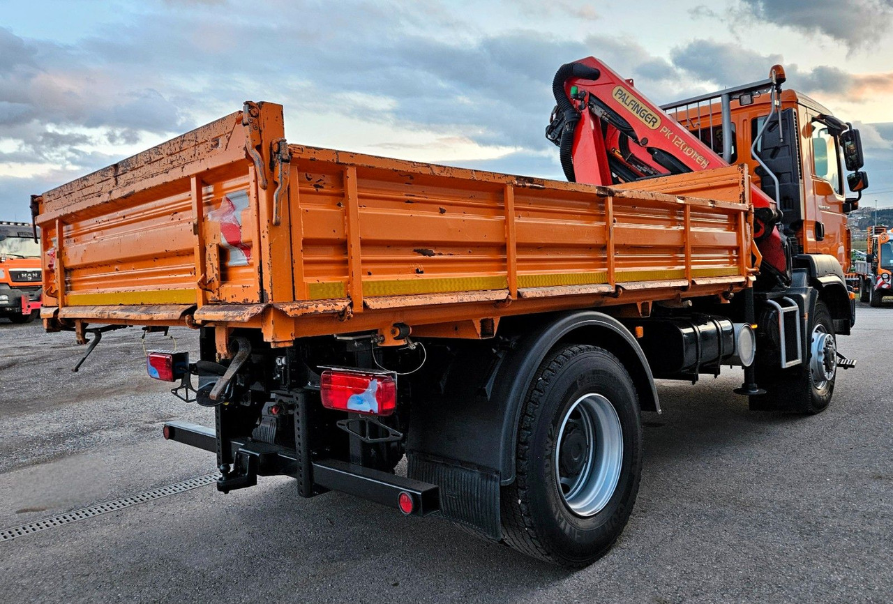 Новый Самосвал, Автоманипулятор MAN TGM 18.340 4x4 Palfinger PK12001 EH  Kran Euro5: фото 7