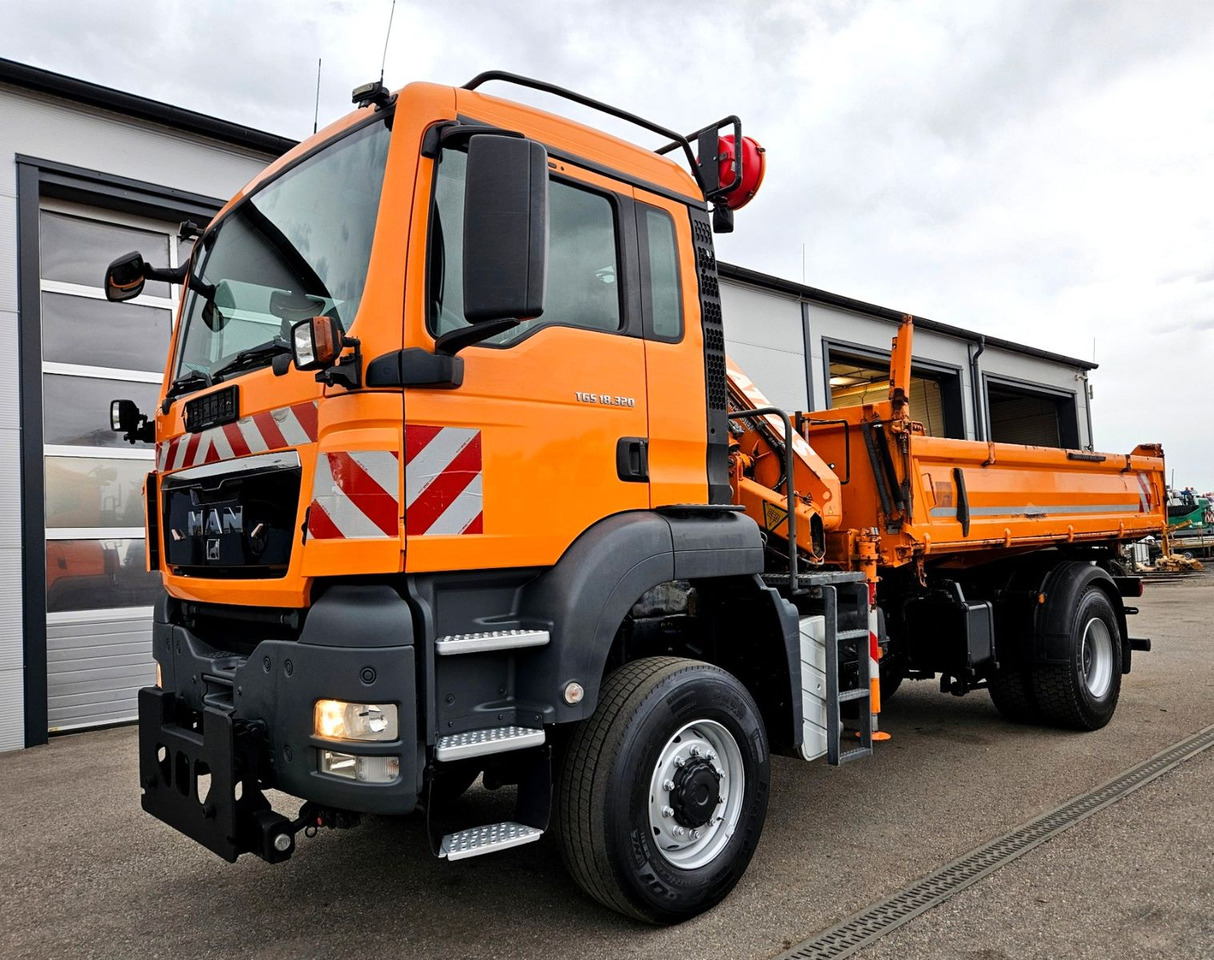 MAN TGS 18.320 4x4 BL Atlas 65.2 Kran Euro5 - Самосвал, Автоманипулятор: фото 1 MAN TGS 18.320 4x4 BL Atlas 65.2 Kran Euro5 - Самосвал, Автоманипулятор: фото 1