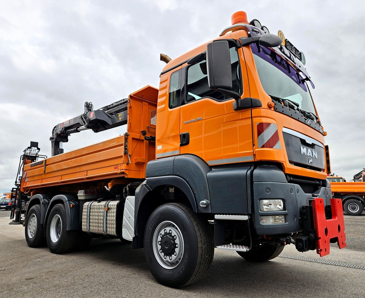 MAN TGS 28.360 6x4-4 HIAB 144E-4 Kran Euro5 - Самосвал, Автоманипулятор: фото 1 MAN TGS 28.360 6x4-4 HIAB 144E-4 Kran Euro5 - Самосвал, Автоманипулятор: фото 1