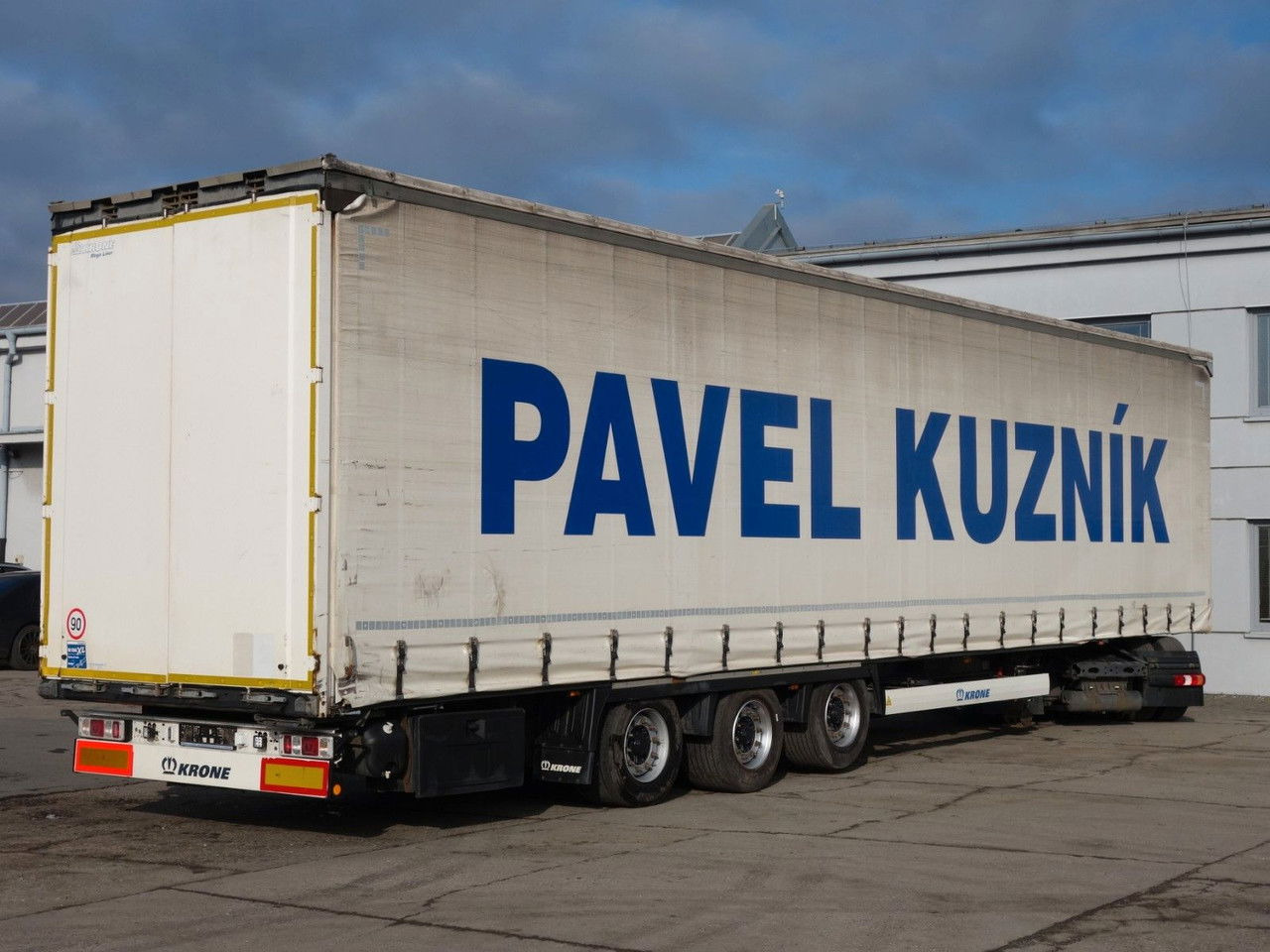 Krone SD Mega, Liftachse - Тентованный полуприцеп: фото 3 Krone SD Mega, Liftachse - Тентованный полуприцеп: фото 3