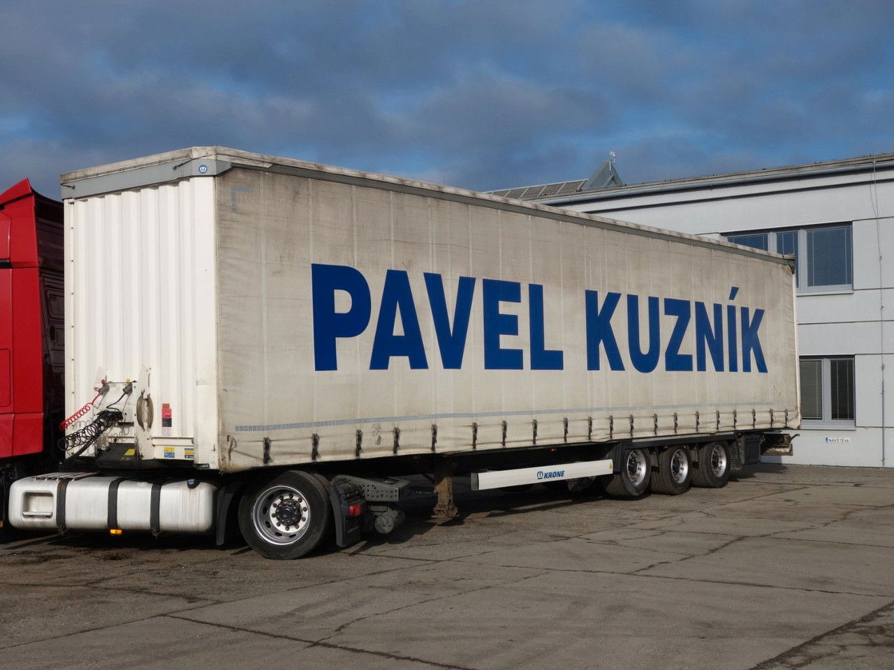 Krone SD Mega, Liftachse - Тентованный полуприцеп: фото 1 Krone SD Mega, Liftachse - Тентованный полуприцеп: фото 1