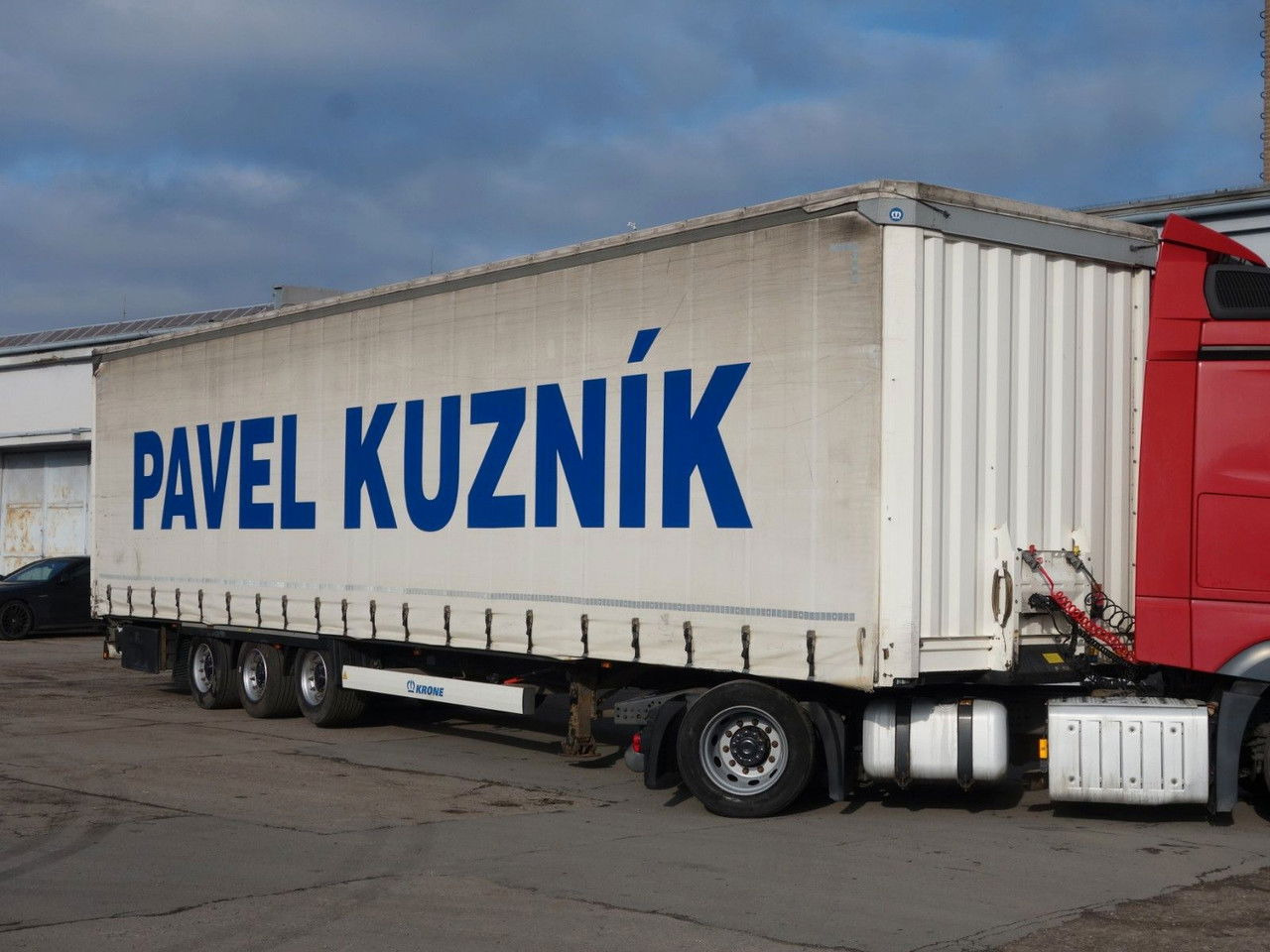 Krone SD Mega, Liftachse - Тентованный полуприцеп: фото 2 Krone SD Mega, Liftachse - Тентованный полуприцеп: фото 2