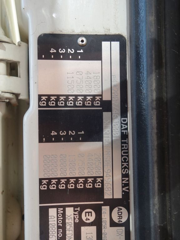 Тягач DAF XF 460 SC Standard  Hydraulik: фото 10