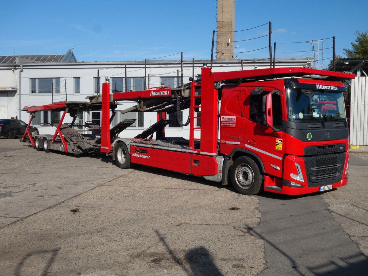 Volvo FM 460 FM13 Kässbohrer Vario / Supertrans - Автовоз: фото 3 Volvo FM 460 FM13 Kässbohrer Vario / Supertrans - Автовоз: фото 3