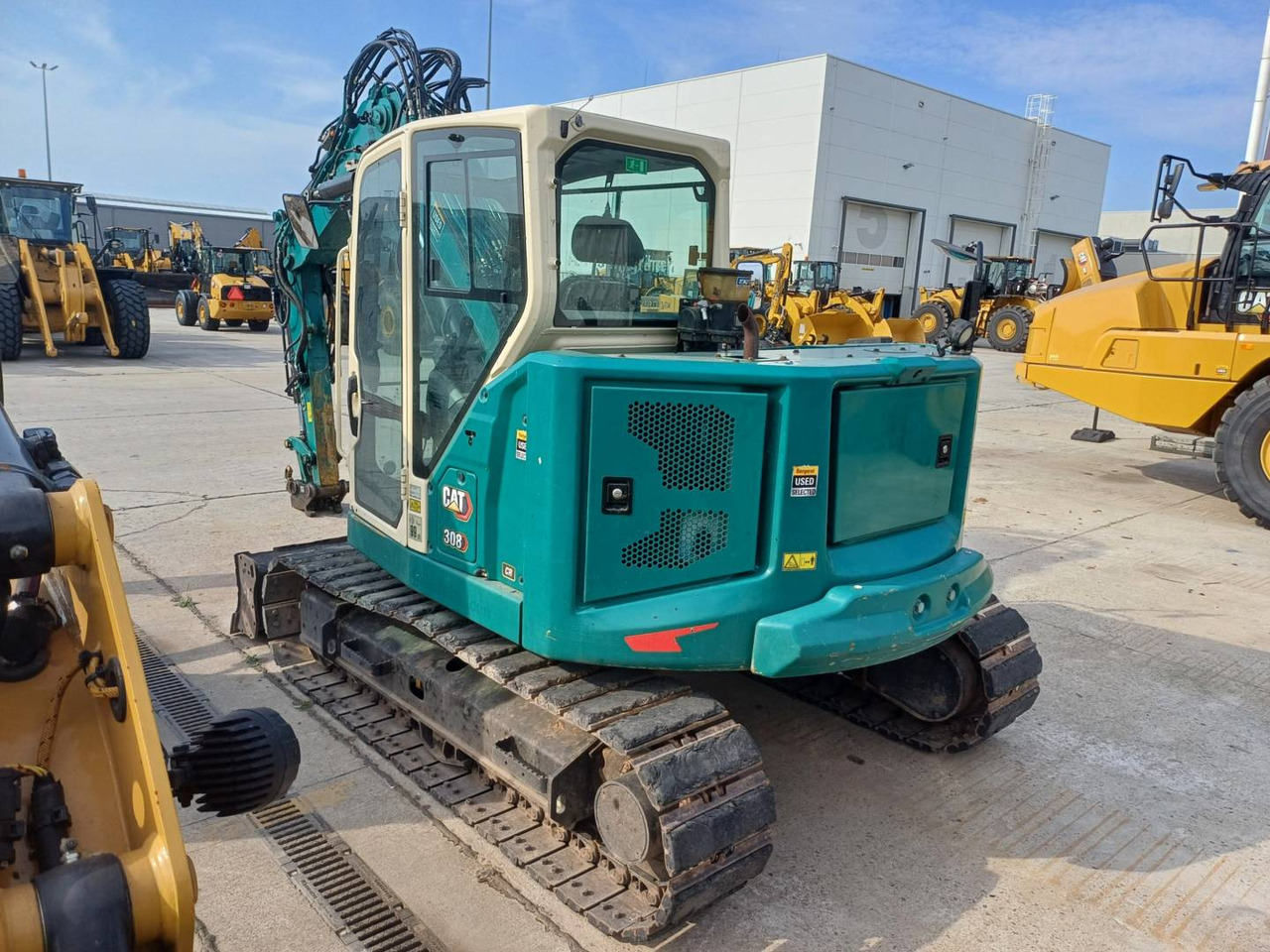 CAT 308CR - Гусеничный экскаватор: фото 4 CAT 308CR - Гусеничный экскаватор: фото 4