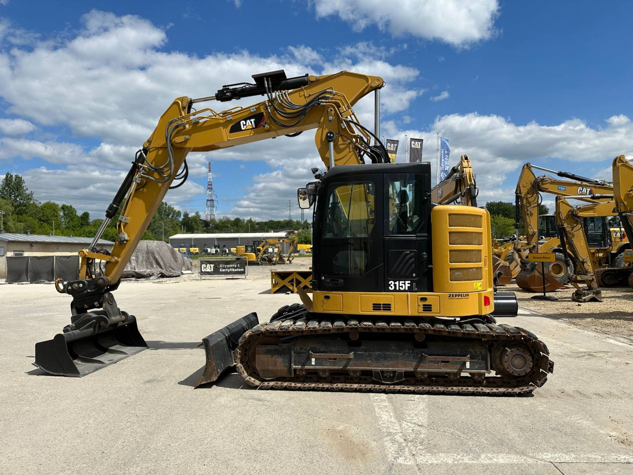Гусеничный экскаватор CAT 315FLCR: фото 15