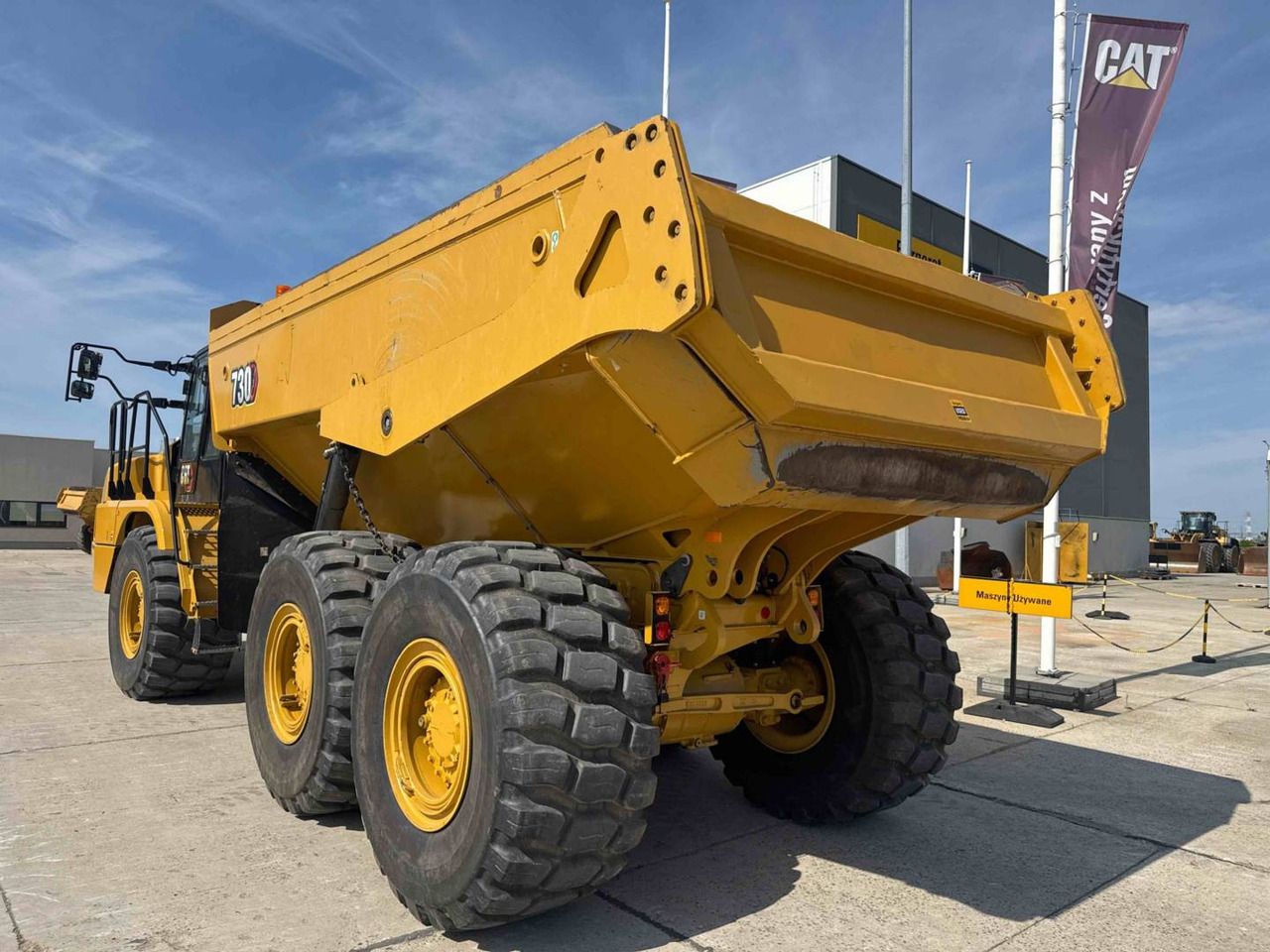 CAT 730 - Сочленённый самосвал: фото 4 CAT 730 - Сочленённый самосвал: фото 4