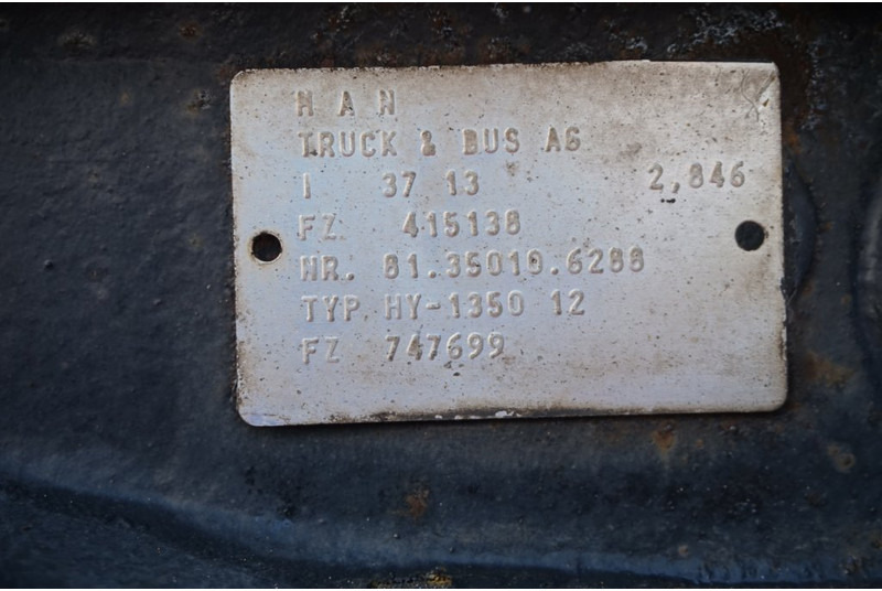 MAN HY-1350-12 37/13 - Задняя ось для Грузовиков: фото 4 MAN HY-1350-12 37/13 - Задняя ось для Грузовиков: фото 4