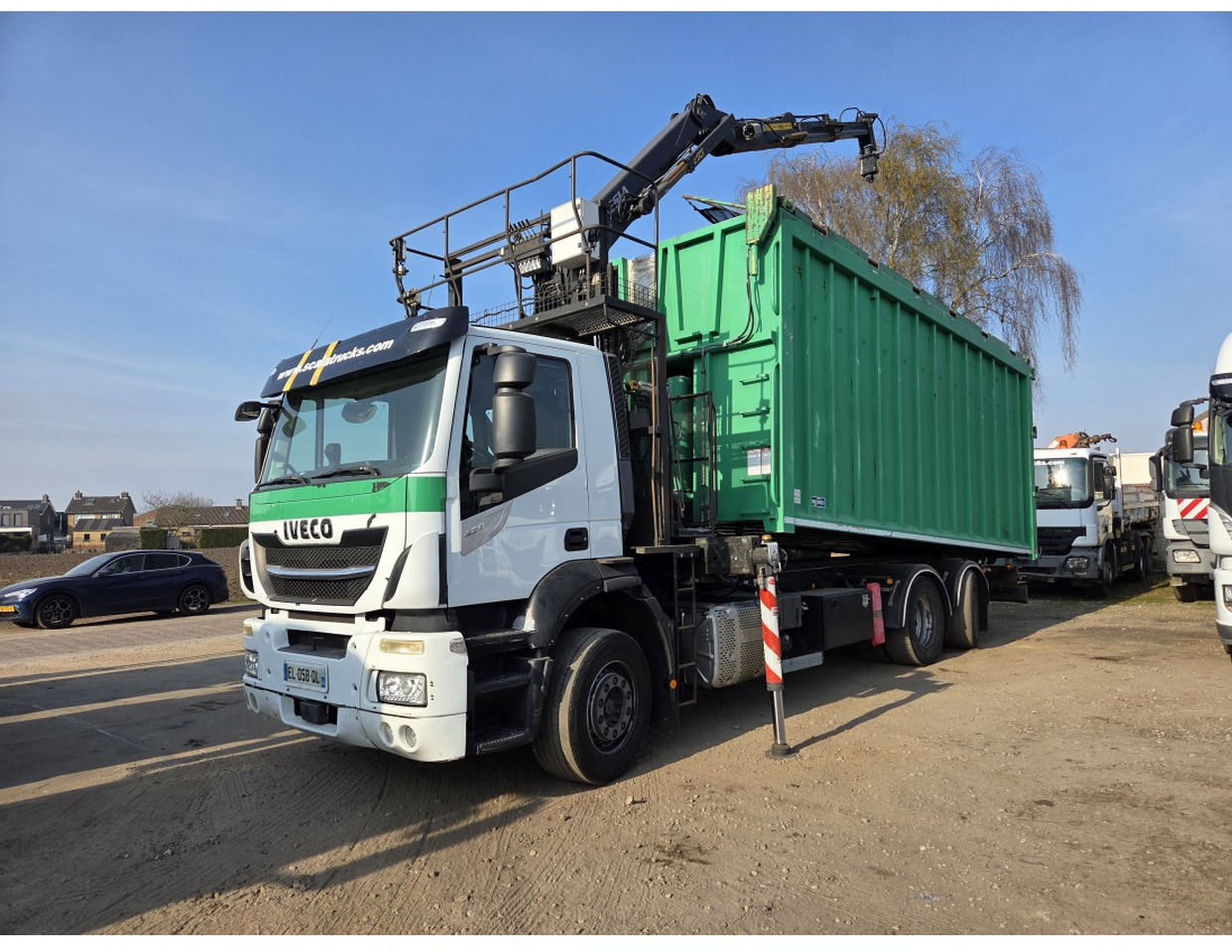 Самосвал, Автоманипулятор IVECO STRALIS 420 6X2 TIPPER CRANE KESLA 17 TON 2 EXT STEERING REAR AXLE: фото 6 Самосвал, Автоманипулятор IVECO STRALIS 420 6X2 TIPPER CRANE KESLA 17 TON 2 EXT STEERING REAR AXLE: фото 6