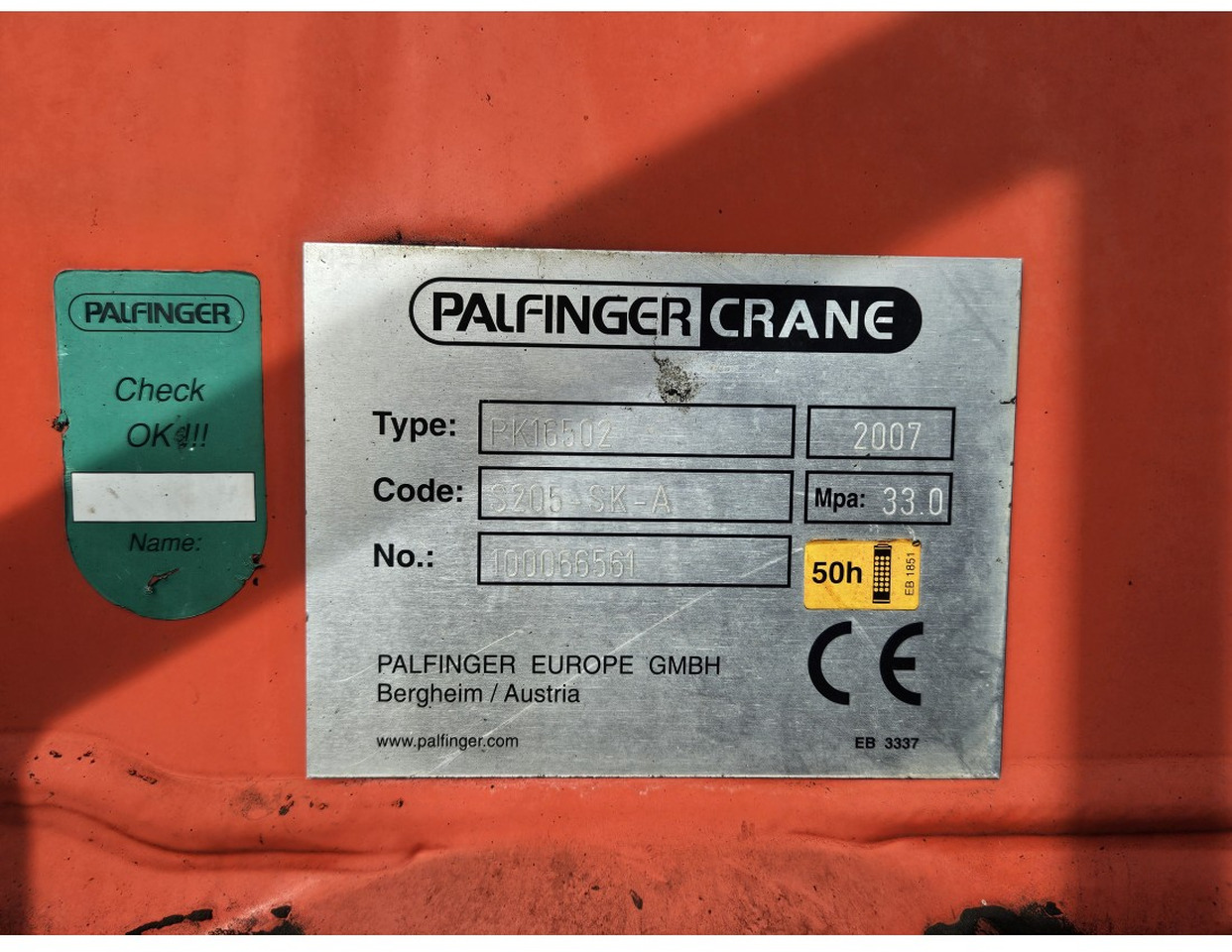 Самосвал MAN TGA 33.360 TIPPER 3 SIDE CRANE PALFINGER 16502 *REMOTE CONTROL: фото 11 Самосвал MAN TGA 33.360 TIPPER 3 SIDE CRANE PALFINGER 16502 *REMOTE CONTROL: фото 11