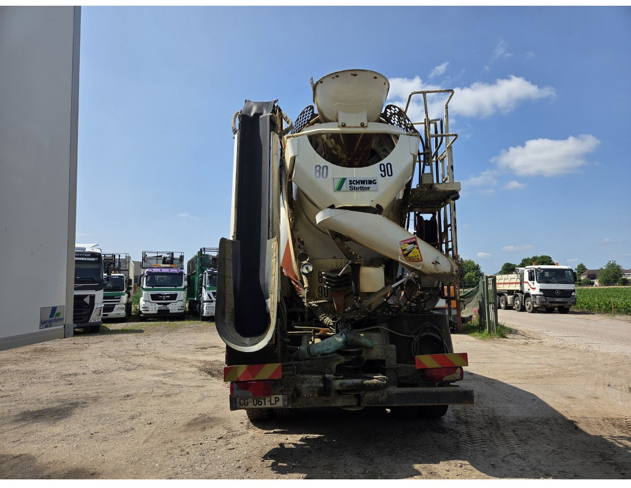 MAN TGS 35.400 8X4 Concrete Mixer Stetter 9m3 Steelsuspension - Автобетоносмеситель: фото 3 MAN TGS 35.400 8X4 Concrete Mixer Stetter 9m3 Steelsuspension - Автобетоносмеситель: фото 3