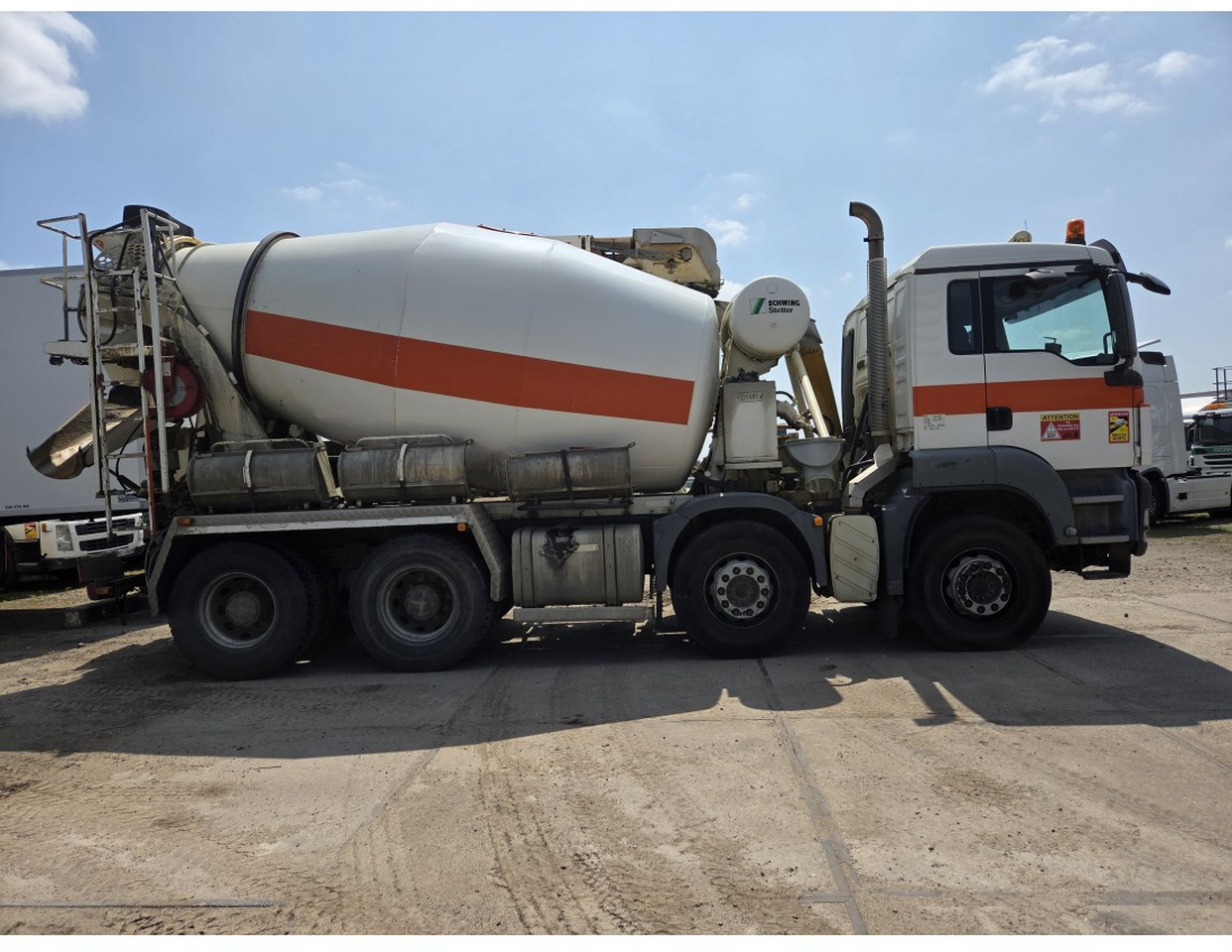 MAN TGS 35.400 8X4 Concrete Mixer Stetter Steelsuspension - Автобетоносмеситель: фото 4 MAN TGS 35.400 8X4 Concrete Mixer Stetter Steelsuspension - Автобетоносмеситель: фото 4