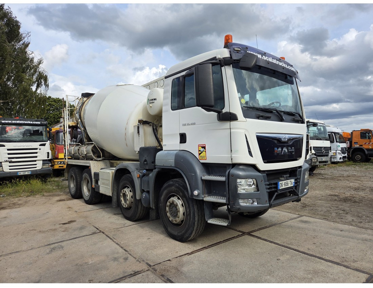 TGS 35.400 8X4 Concrete Mixer Stetter Euro 6 Steelsuspension - Автобетоносмеситель: фото 5 TGS 35.400 8X4 Concrete Mixer Stetter Euro 6 Steelsuspension - Автобетоносмеситель: фото 5