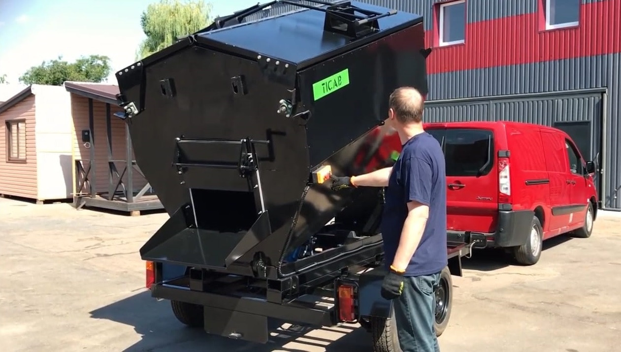 TICAB Asphalt Hot Box HB-2 from the Manufacturer, termiskais bunkurs asfaltam HB-2 - Асфальтоукладочная техника: фото 5 TICAB Asphalt Hot Box HB-2 from the Manufacturer, termiskais bunkurs asfaltam HB-2 - Асфальтоукладочная техника: фото 5