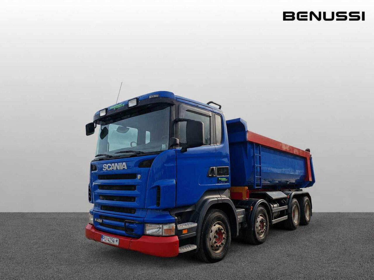 Самосвал SCANIA R420LB: фото 1