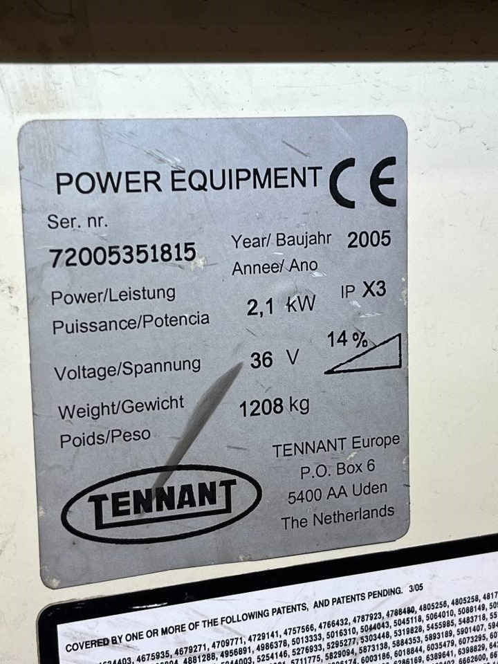 Tennant 7200 - Поломоечная машина: фото 3 Tennant 7200 - Поломоечная машина: фото 3