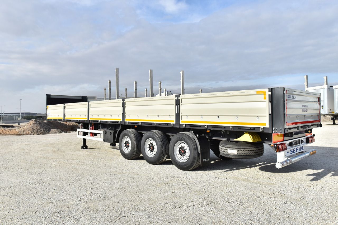 Новый Полуприцеп бортовой/ Платформа SERIN General Cargo Semi Trailer: фото 9 Новый Полуприцеп бортовой/ Платформа SERIN General Cargo Semi Trailer: фото 9