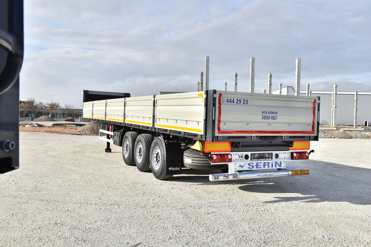 Новый Полуприцеп бортовой/ Платформа SERIN General Cargo Semi Trailer: фото 10 Новый Полуприцеп бортовой/ Платформа SERIN General Cargo Semi Trailer: фото 10