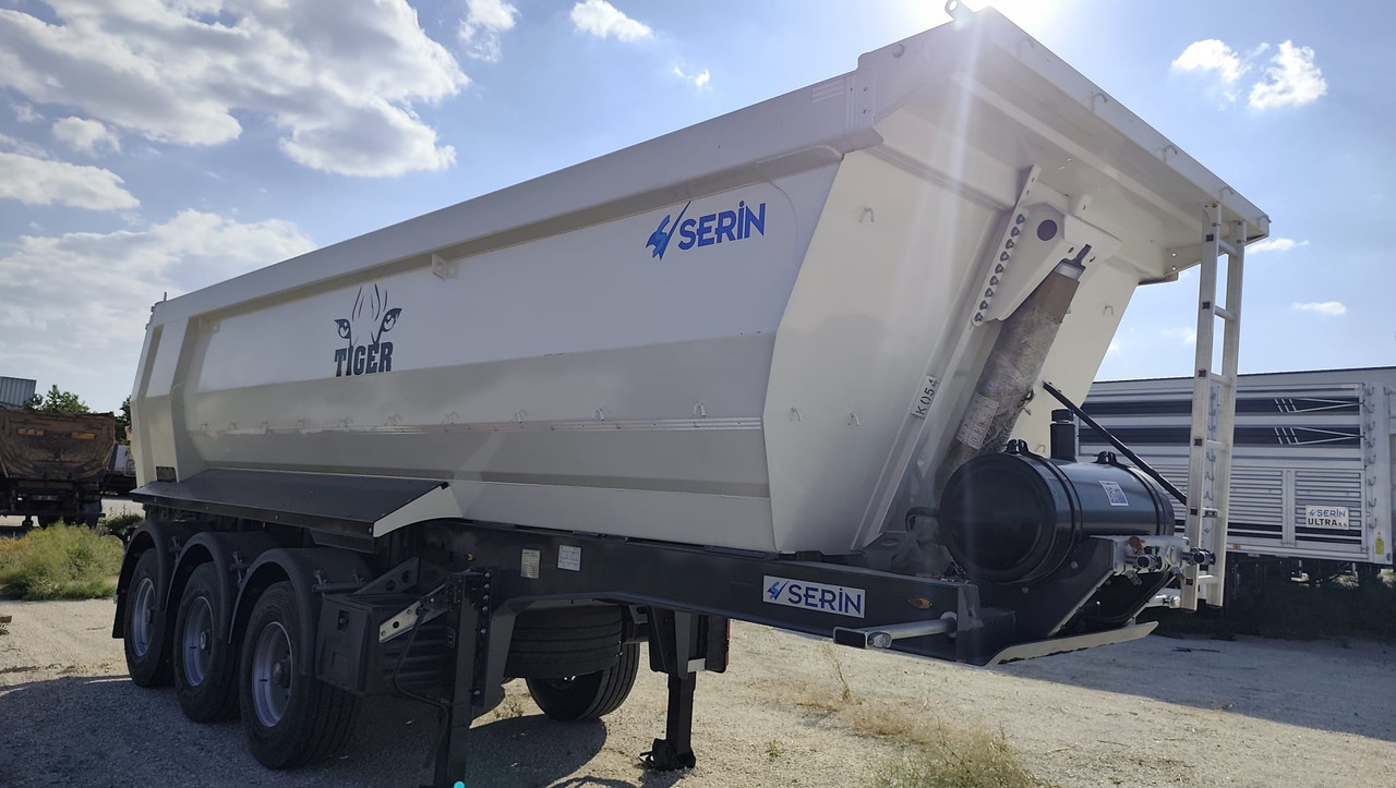 Новый Самосвальный полуприцеп для транспортировки сыпучих материалов SERIN Tiger HARDOX  28 m³ Tipper Semi-Trailer: фото 7